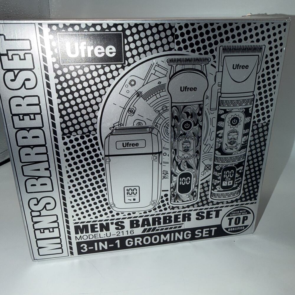 Ufree Beard Trimmer Hair Clippers Mens Shaver Electric Razor Hair Trimmer
